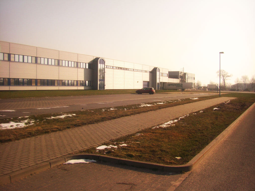 Ansicht des Industriebaus der Bonbonfabrik in Boizenburg